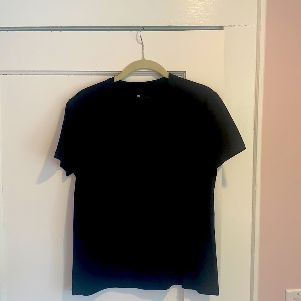 Black Prada T shirt with back zipper pocket